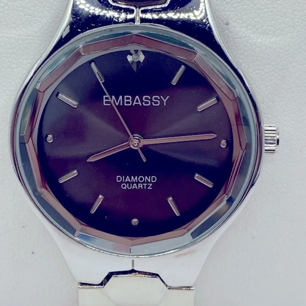 Working! Men’s Embassy Diamond Quartz Watch